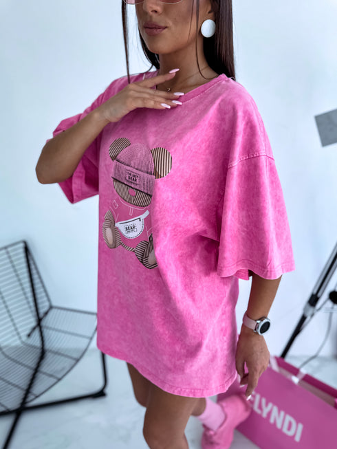 Krekls "THE BEST BEAR" - rozā